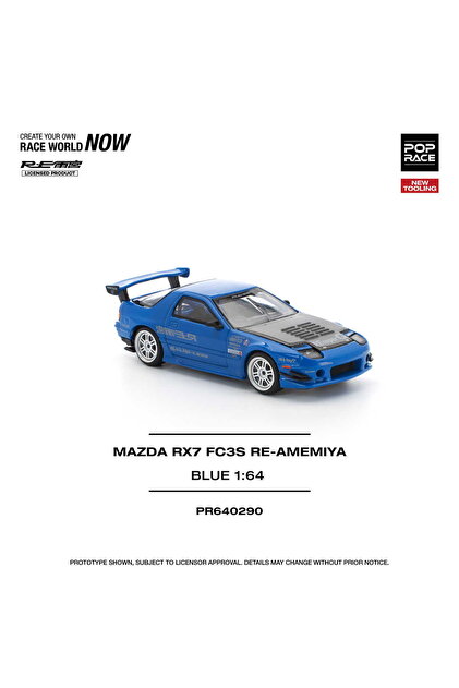 pop race 1 :64 Pandem GR86 Advan Diecast Model Araba PR640228