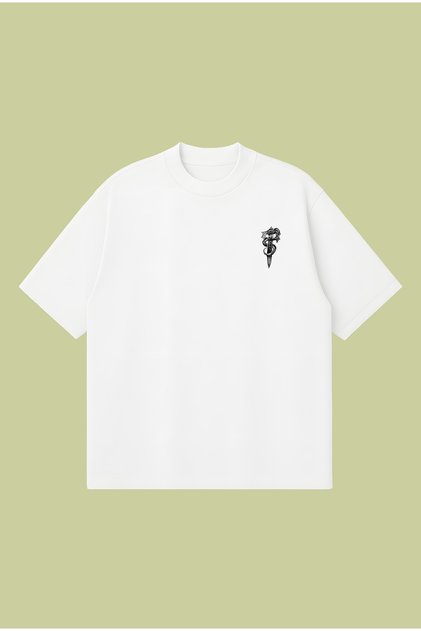Trpstar Snake Boxy Fit Oversized Unisex 100% Cotton Pack Tshirt – Printed T-Shirt | Streetwear