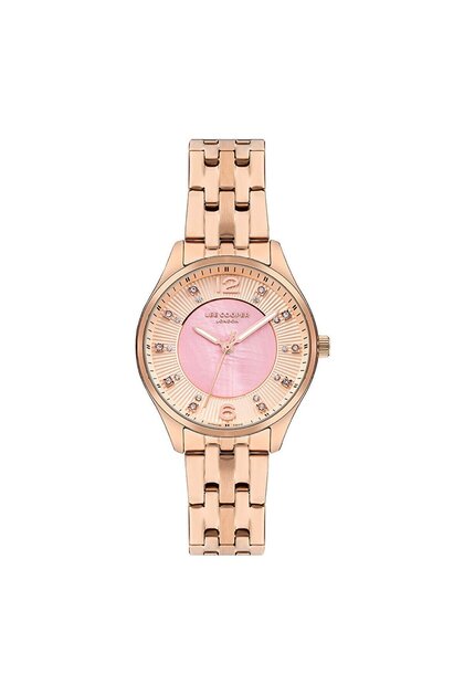 Kadın Kol Saati – 34 mm, Pembe Altın, 3 ATM