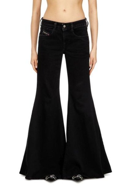1970 D-BLEESS SİYAH KADIN FLARE JEAN PANTOLON