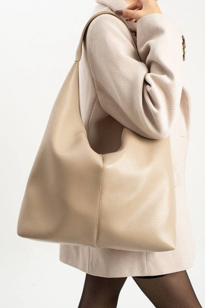 Women's Leather Large Shopper Shoulder Bag