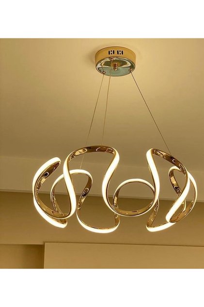 Büyük Gold Ledli Lüks Avize