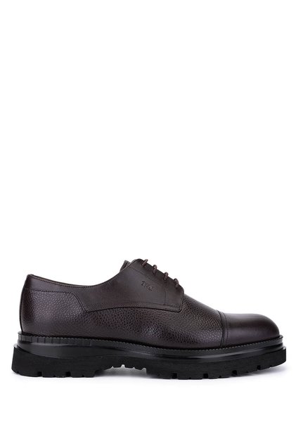 Men's Genuine Leather Brown Classic Shoes