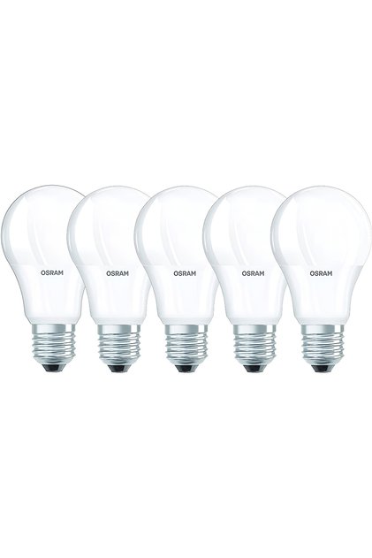 Clas A 8.5 W/6500K LED Bulb E27 Value Lamp (Cool White, Combo Pack of 5)