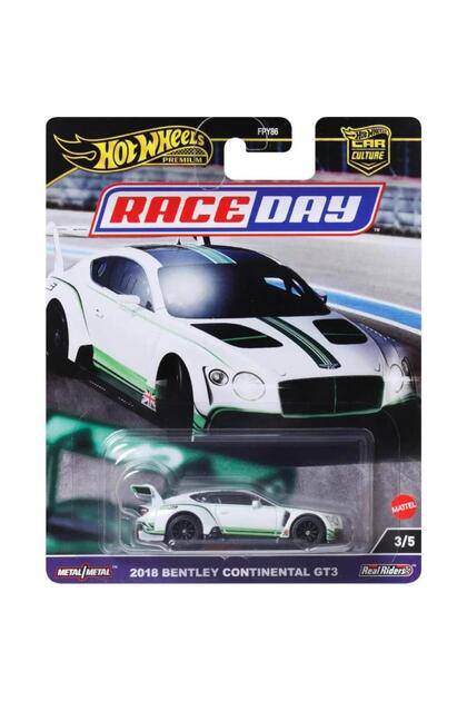 HOT WHEELS Premium Race Day 2018 Bentley Continental GT3 FPY86