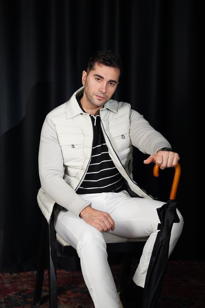 Knitwear Sleeves Waterproof and Windproof Thermal Coat