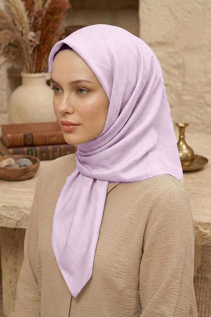 Koton Scarf - Bag Pattern - 1030500-991 - Dusty Rose