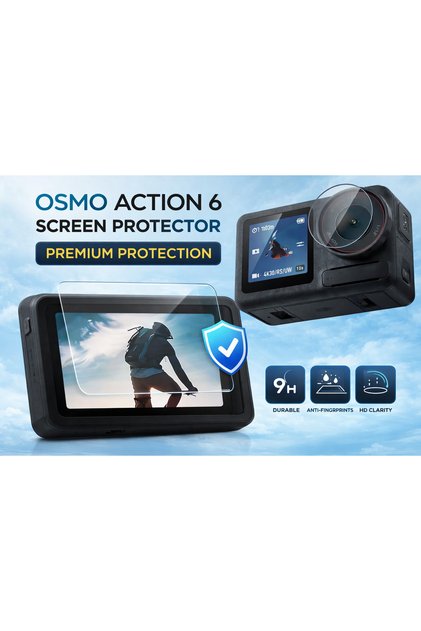 Osmo Action 6 Ekran Koruma Seti
