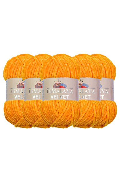 Velvet Velvet Knitting Yarn, 90068, 5X100 Grams, 5 Skeins