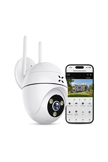 Xenon Smart Güvenlik Kamerası | 1440p 4MP Mobil Kontrol, Hareket