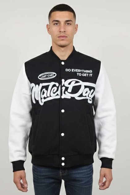 Men's College Jacket 3 Thread Thick Winter