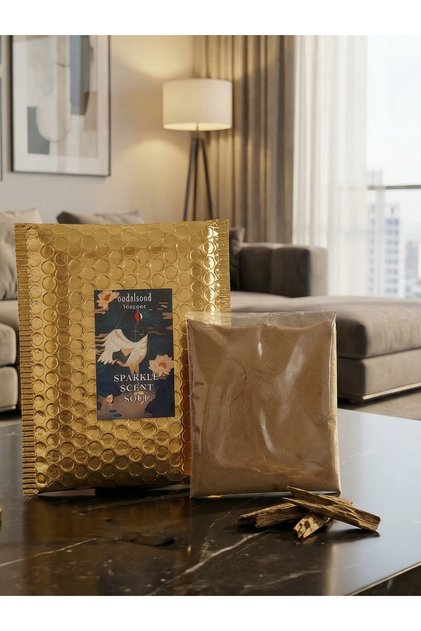 ٥٠ غرام من مسحوق خشب العود الطبيعي النقي بدون إضافات / بخور / عطر يدوم طويلاً