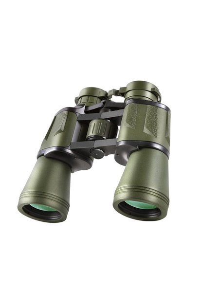 Binoclu profesional 20x50 cu optică BaK-4, strat multistrat, verde