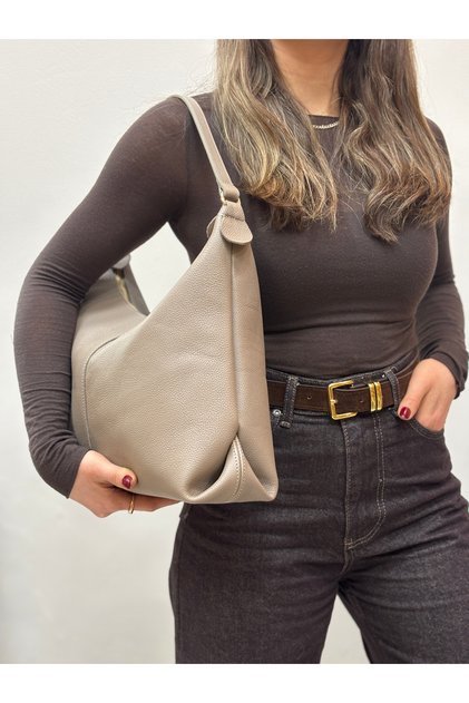 Enyola 100% Genuine Italian Leather Floatr Print Inner Lining Compartment Design Puppy Shoulder, Crossbody Bag