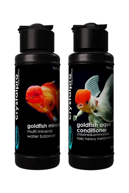 Japon Balığı Bakım Seti 2x125ml - Goldfish Minerals Ve Goldfish Aqua Conditioner Ikili Set