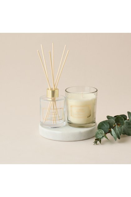 Amber Blossom Diffuser and Jar Candle Gift Set