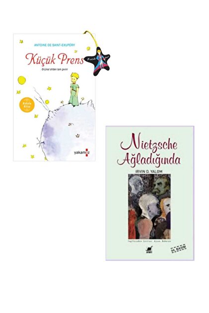 Yakamoz Yayınları 2 Kitap Set. Nietzsche Ağladığında - Küçük Prens