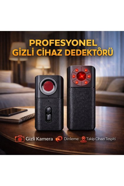 Profesyonel Cihaz Dedektörü – Kamera, Dinleme ve GPS Takip Cihazı Tespit Cihazı | Kızılötesi