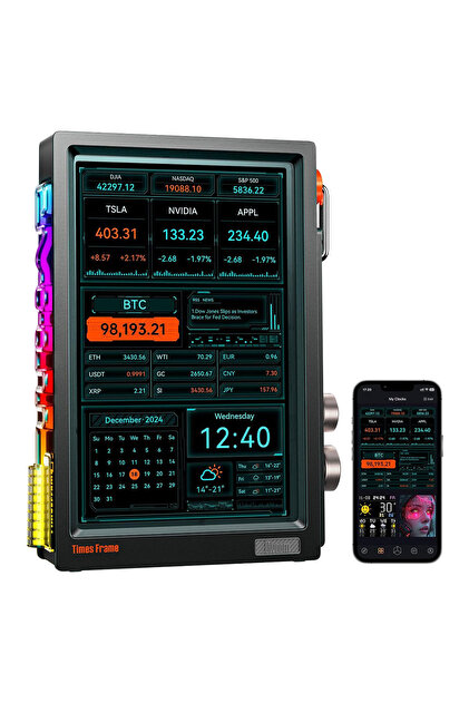 Divoom Times Frame 10.1 Akıllı Kişiselleştirilebilir Dijital