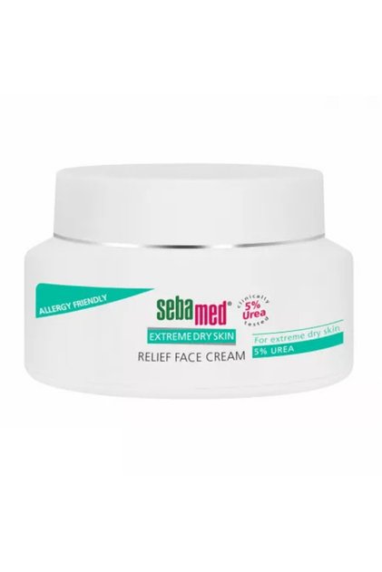 Cremă de zi dermatologică pentru piele uscată cu 5% uree, 50 ml