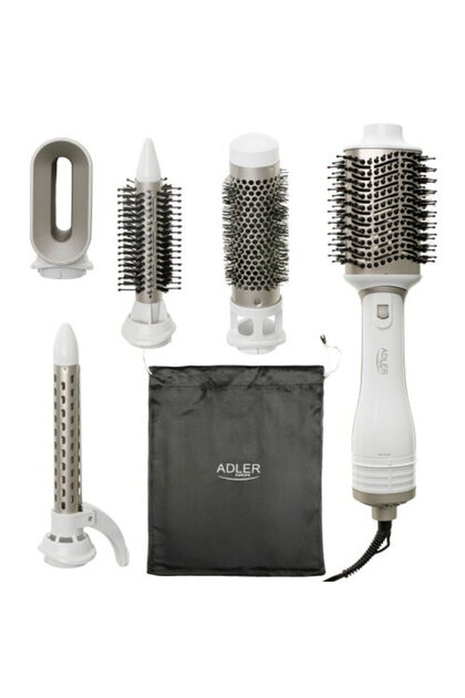 AD 2027, 1200 W, Ionizare, Alb, 5 accesorii