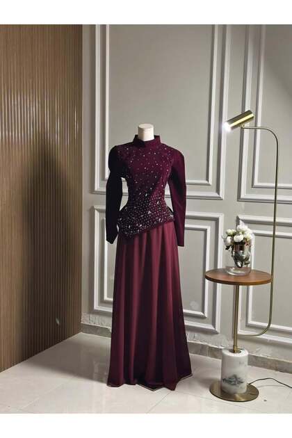 6690-فستان سهرة طويل