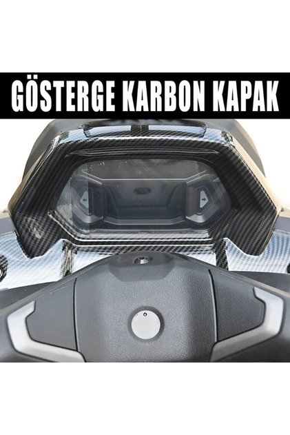 Nmax Techmax 125/155 2025-2026 Kilometre Çerçeve Aksesuar Karbon Kapak