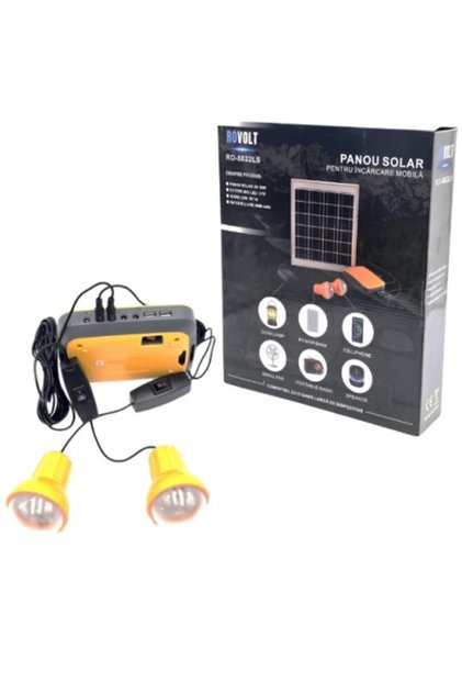 Kit panouri solare cu 2 becuri 8822 LS