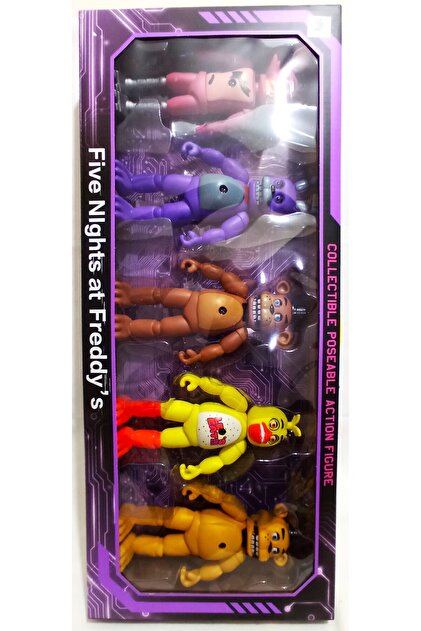 Pufline Five Nights At Freddy s Fnaf Oyuncak Set Kaliteli 5 Li
