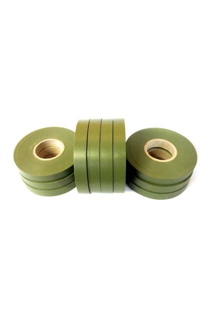 Set banda pentru aparat de legat via, vita de vie, 10 role, 26 metri rola, 150 microni, verde, Itali