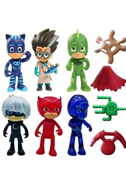 WBC TOYS Pj Masks Pj Maskeliler Pj Kedi Çocuk Baykuş Kız