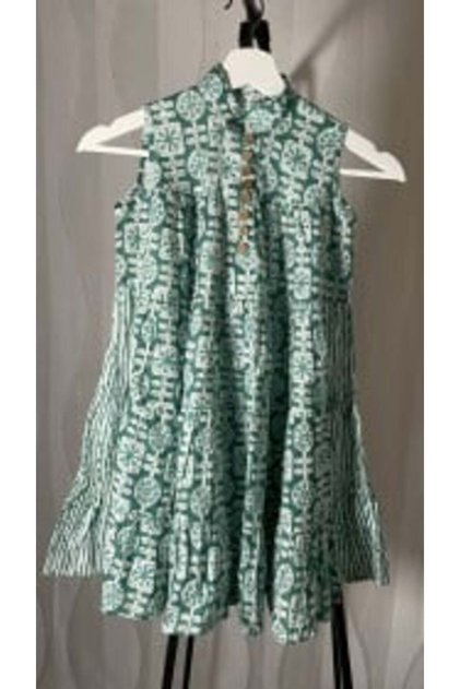 جلابية خضراء بناتي Green jalabia for Girls