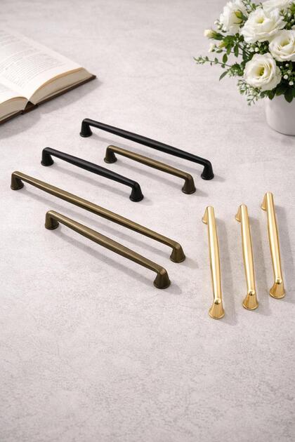 160cm between Two Screws Altay Handle (Matte Black) Tv Unit Console Drawer Kitchen Cabinet Door Handle 160mm