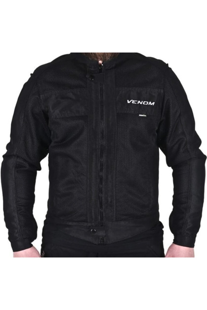 Motorcycle Jacket Urban Men's Black Mesh Biker Jacket