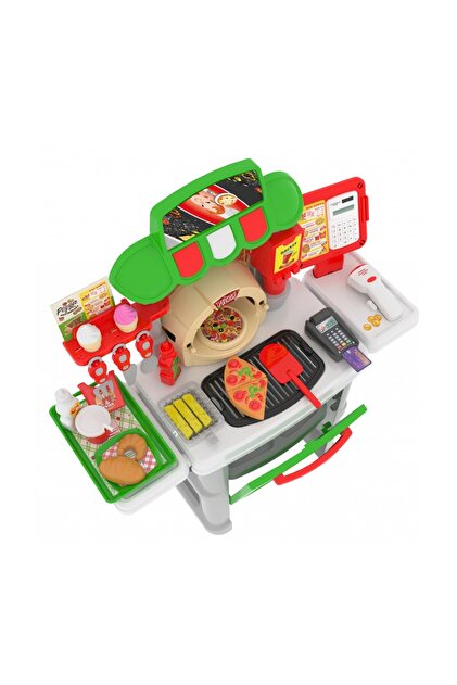 ciostaさま　お品一式 Cio Grup Işıklı Sesli Oyuncak Pizza Restaurant Set - Fiyatı, Yorumları