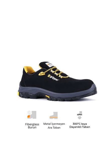 Mekap Executive Low GPR-55 S3 SRC HRO Fiberglass Burun İş Ayakkabısı