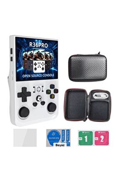 専用ページR36 CRK TECH R36 Pro Retro Oyun Konsolu 3.5 Inç 21.000 Oyun + Çanta+