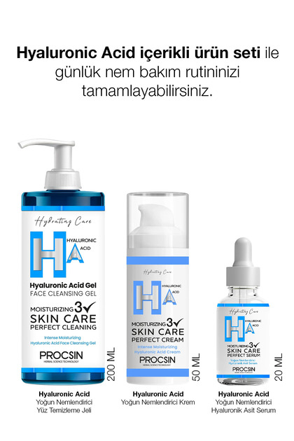 PROCSIN Yoğun Nemlendirici Hyaluronik Asit Krem 50 ML - Fiyatı