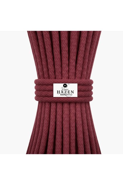 Cord Rope Cotton 6-7 mm 45-50 Meters 1 kg Rope - Burgundy
