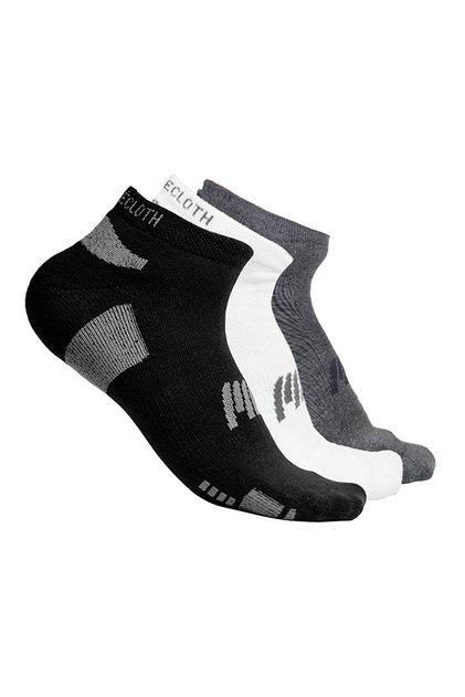 Stay Fresh Çorap 3'Lü Paket Gri Beyaz Siyah