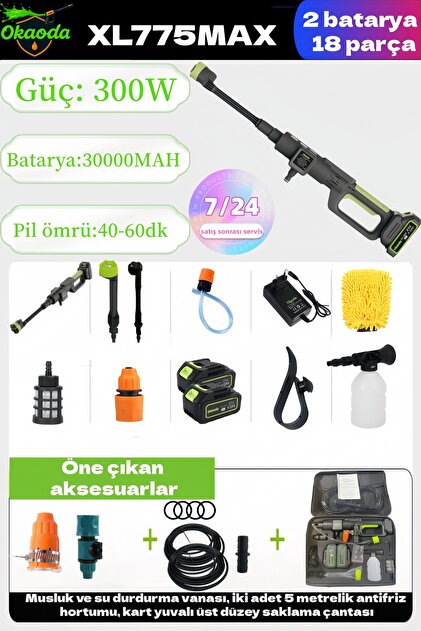 okaoda 🌟 🌟 🌟 XL775MAX 2025 Yeni Ağ Ürün Lityum Pil Temizleme