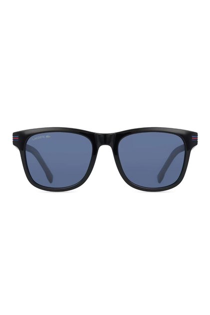 L995S 001 Unisex Uv400 Black Frame Blue Glass Sunglasses 53