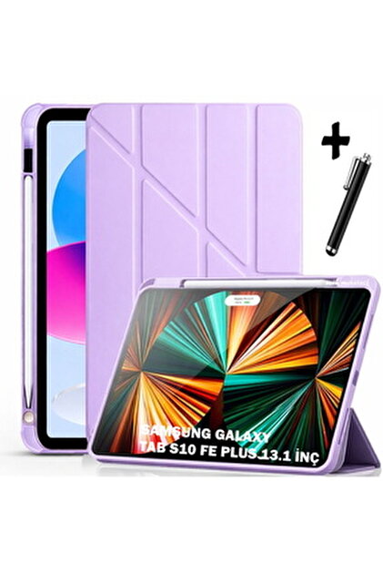 m.tk moveteck Samsung Galaxy Tab S10 Fe Plus 13.1 inç Kılıf Kalem