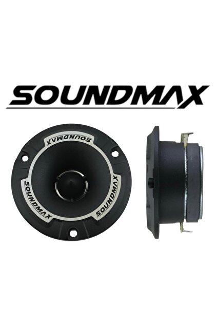 Soundmax Sx-ta37 Çifti 400wat-200w Rms 10 cm Dome Tweeter Tiz yeni