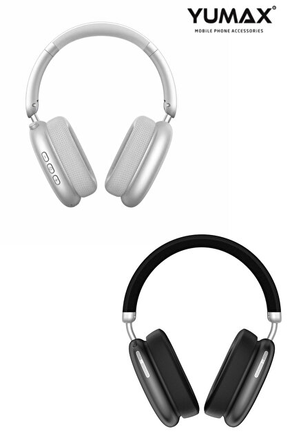 yumax Kafa Üstü Bluetooth Kulaklık Kablosuz Hi-Fi Stereo Bas