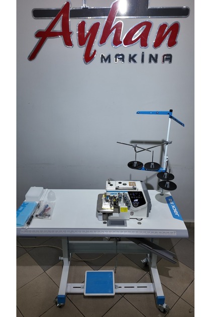 Jack C7 4 İPLİK YAPAY ZEKALI FULL OTOMATİK OVERLOK MAKİNASI. [C7