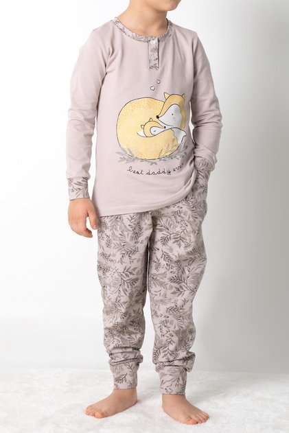 Pink Lover Girl's Pajama Set