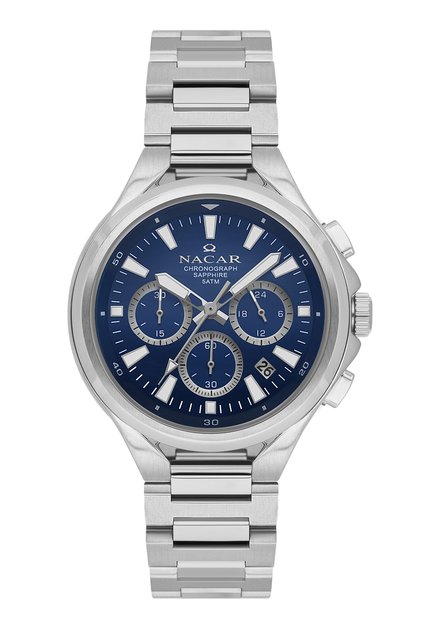 Sapphire Glass Sport Silver Men's Watch Nc08-29420075-Alm