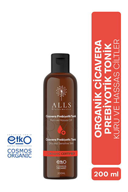 Alls Biocosmetics Organik Cicavera Prebiyotik Temizleme Jeli 100