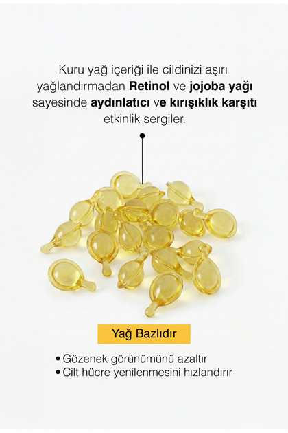 Rose Candy RETINOL CAPSULE SERUM - Fiyatı, Yorumları